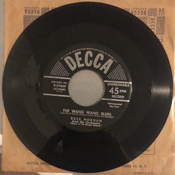 Russ Morgan Sophisticated Swing Vinyl 45 Record - Picture 4 of 5